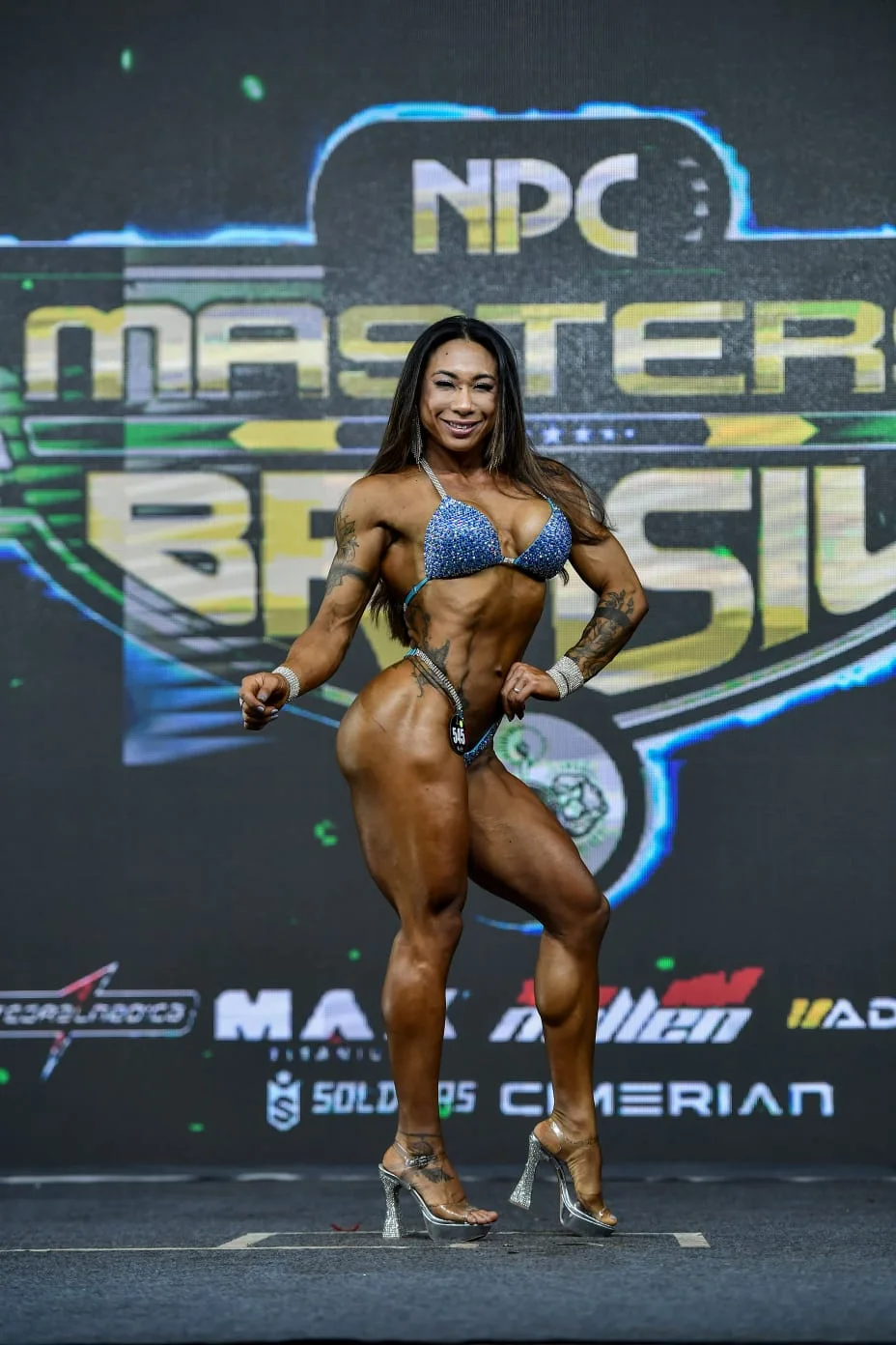 Kaka Tanikawa em competição da categoria Wellness